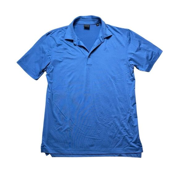 DUNNING GOLF Blue Polo Shirt Size Medium - Picture 1 of 5